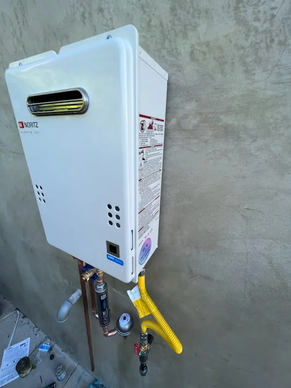 Tankless water heater installation for Gladeview homes